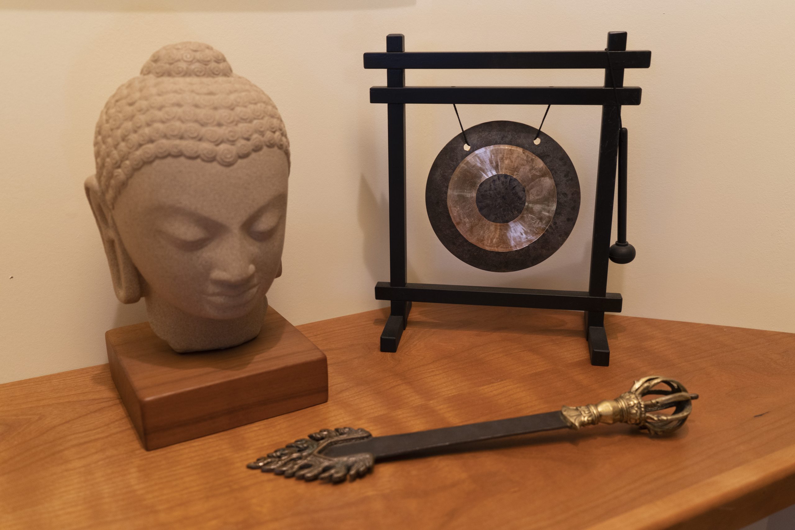 #1838,Vajra Sword, Buddha,gong