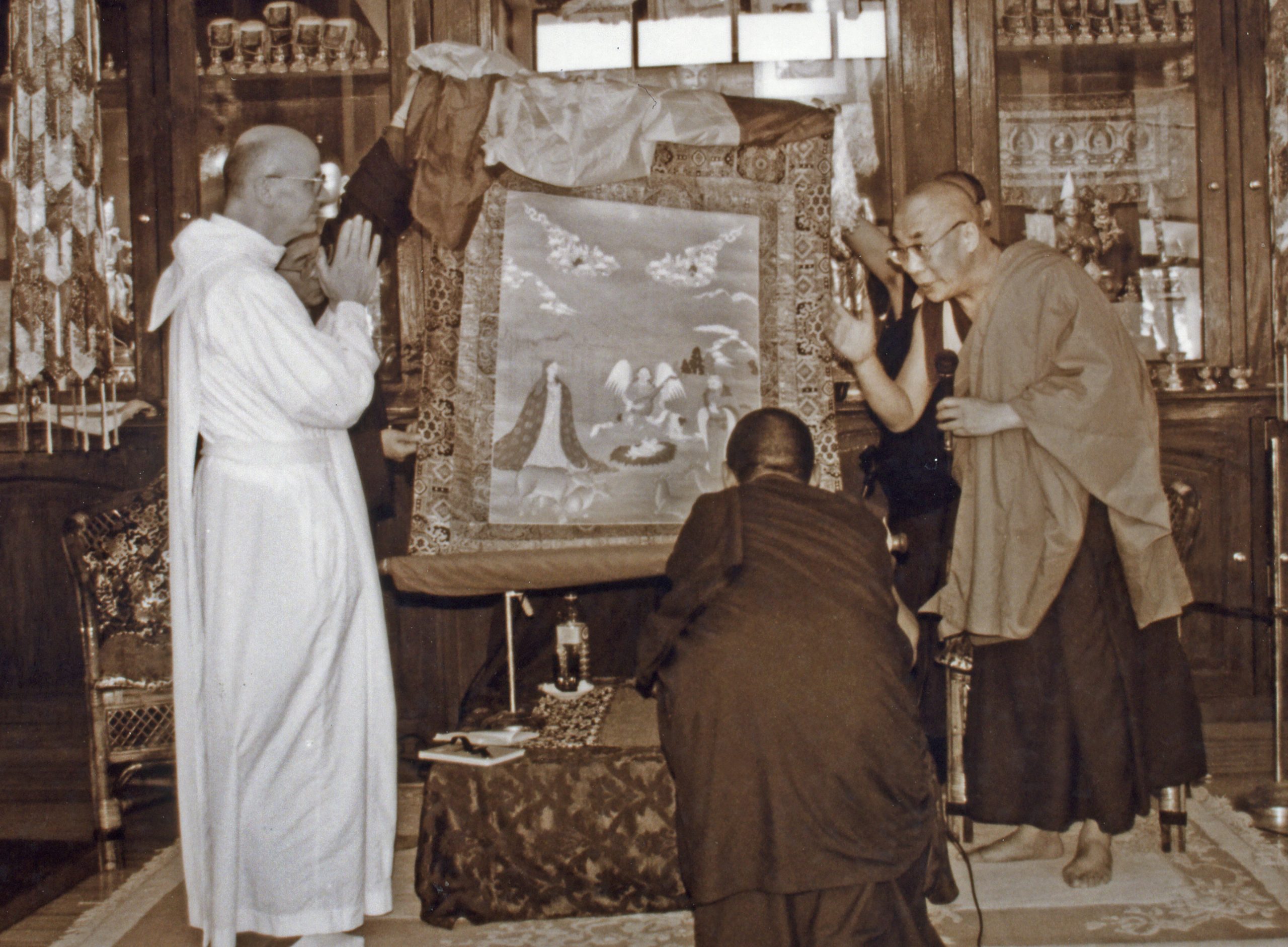 Dalai Lama & Fr. Freeman,1998